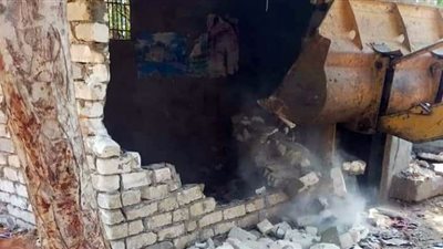 حملات إزالة التعديات على أراضي أملاك الدولة ببلبيس ضمن الموجة ال19