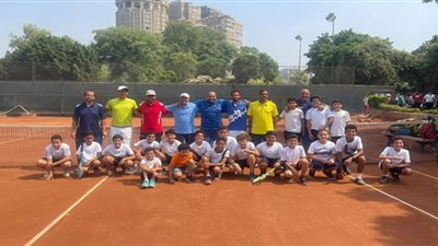 صيد الدقى يتأهل لدور الثمانية بعد الفوز على جزيرة الورد بدورى الاندية للتنس