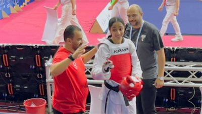 دورة ألعاب البحر المتوسط.. آية شحاته تكتفي بالميدالية البرونزية في التايكوندو