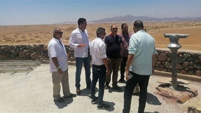 أبو سنة يتفقد استعدادات المؤتمر الدولي للمناخ بشرم الشيخ