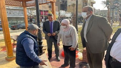 صور.. نائب محافظ القاهرة تتفقد أعمال تطوير ميدان السيدة زينب