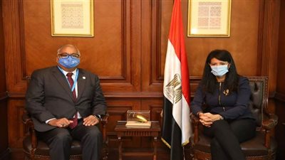 المشاط تبحث مع المدير القطري لبرنامج الأغذية العالمي في مصر تنفيذ مشروع التغذية المدرسية