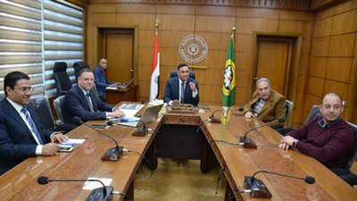 محافظ الدقهلية: يناقش خطة تنفيذ تصميمات المحور المروري الجديد بالمنصورة