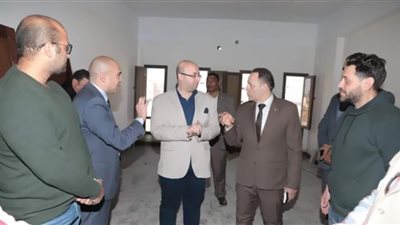 محافظ بني سويف يزور المقر المؤقت لنيابة بني سويف الجاري تجهيزه وتأهيله