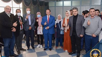 الغربية: إقبال طلابى من ذوى الهمم على المشاركة بفعاليات 