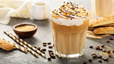 زي المطاعم.. طريقة عمل فرابتشينو بالكراميل