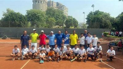 صيد الدقى يتأهل للدور نصف النهائي بدوري الأندية للتنس