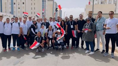 بعثة مصر في وهران تؤازر منتخب اليد أمام إسبانيا في نهائي دورة ألعاب المتوسط