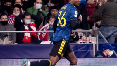 ايلانجا يتعادل لمانشستر يوناتيد امام اتلتيكو مدريد في توقيت قاتل (فيديو)