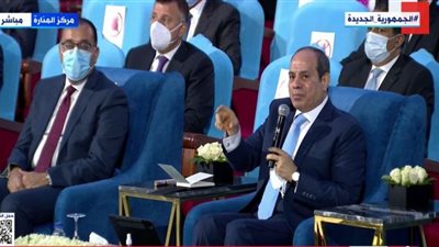السيسي: معندناش ثروات ومفيش قدامنا غير الشغل (فيديو)