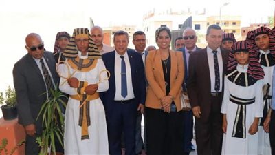 الأولي من نوعها .. نائبة «التنسيقية» ووكيل «تعليم البحيرة» يتفقدان المدرسة الدولية بالنوبارية