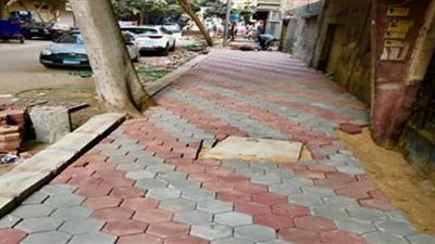 رفع 22 طن قمامة وتركيب البلدورات والإنترلوك في فارسكور