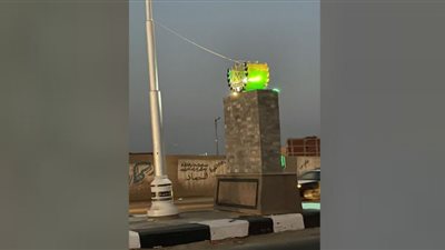رئيس مركز المنصورة تتابع أعمال تطوير وتجميل مداخل مدينة المنصورة