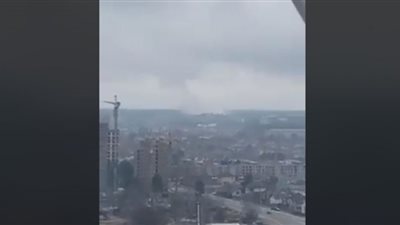 (فيديو) طرق أوكرانيا خالية بعد القصف الروسي