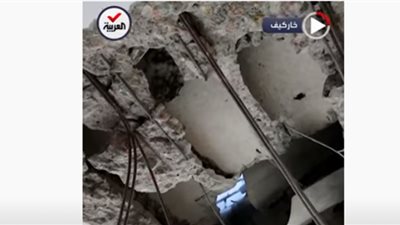 (فيديو) مشاهد لصاروخ روسي دمر شقة أوكرانية بالكامل