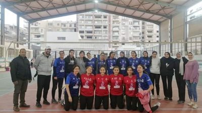 ناشئات الصيد يهزمن حدائق الأهرام فى بطولة الجمهورية للطائرة