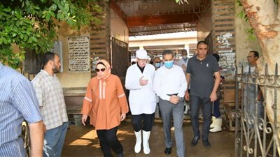 محافظ الغربية يتفقد مجزر السنطة استعداداً لعيد الأضحى