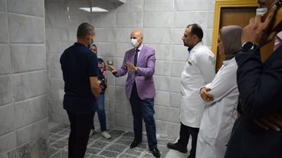 وكيل صحة الشرقية يتفقد الخدمات الطبية وأعمال تطوير مستشفى الزقازيق العام