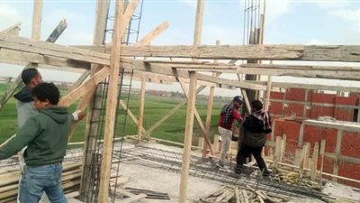 فك شدة خشبية بمنشأة السلام بالشرقية ضمن الموجة الـ19