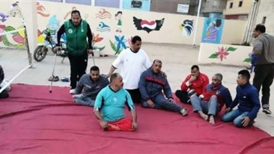 إستمرار تدريب الرياضيين أعضاء المشروع القومي لذوي القدرات والهمم بالشرقية