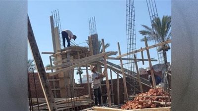 إزالة 6 حالات تعدي على الأراضي الزراعية بدمياط
