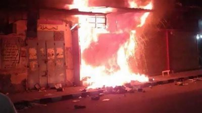 السيطرة على حريق محل لبيع قطع غيار السيارات بشبرا الخيمة