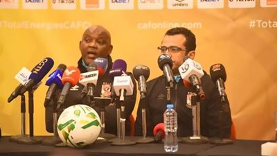 سعيد بعودة الشناوي وبيرسي تاو قبل مباراة صن داونز غدًا