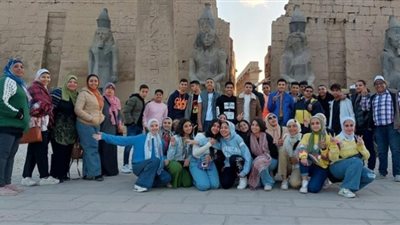 رعاية طلبة المدارس تختتم فاعليات أسبوع معسكر الطلبة بالأقصر وأسوان