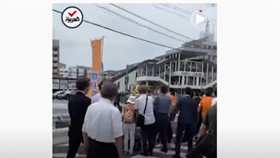 (شاهد) تفاصيل اغتيال رئيس وزراء اليابان شينزو آبي