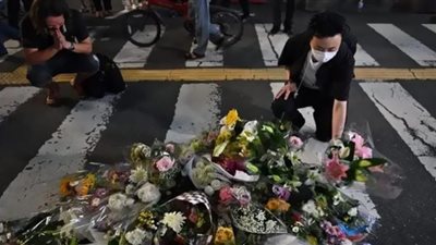 تأبين شينزو آبي فى اليابان.. الورود تزين الشوارع (شاهد)