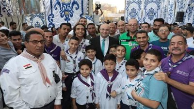 محافظ بني سويف يؤدي شعائر صلاة عيد الأضحى المبارك بساحة مسجد عمر بن عبدالعزيز