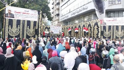 صلاة عيد الأضحى المبارك في مسجد مصطفى محمود بالمهندسين (صور)
