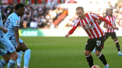 على الملاعب الإنجليزية..إريكسن يعود لأول مرة منذ إصابته بأزمة قلبية
