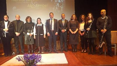 بالصور.. حفل الأكاديمية المصرية للفنون بروما