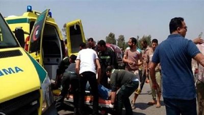 إصابة شخصين في حادث تصادم سيارتين على كورنيش الإسكندرية