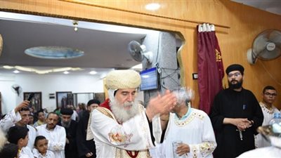 القداس وسيامة الشمامسة..أبرز فعاليات اليوم في إيبارشية بني سويف (صور)