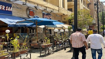 إقبال ضعيف على مطاعم وكافيهات وسط البلد ثالث أيام العيد