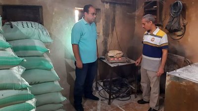 حملة تموينية مكبرة على الأسواق بمركز أجا في الدقهلية