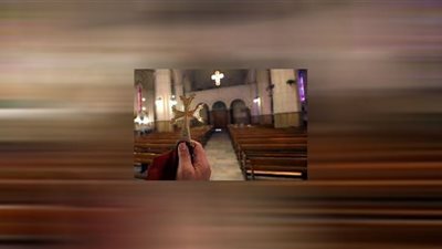 كنيسة مارجرجس بسوهاج تواصل احتفالها بالصوم الكبير