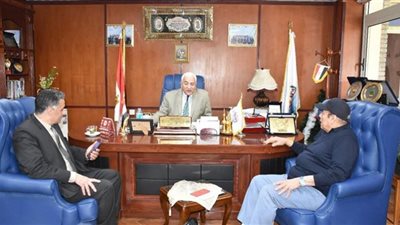 الفنان احمد ماهر يشهد فعاليات مهرجان التميز الرياضي بجامعة مدينة السادات