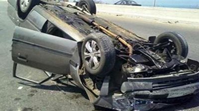 انقلاب سيارة بطريق الشلاتين - إدلديب ومصرع شخص وإصابة 8 آخرين