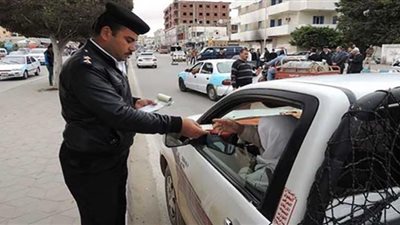 لعدم ارتداء الخوذة.. تحرير 2590 مخالفة لقائدي الدراجات النارية