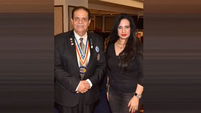 الكاتبة عايدة محمود تشارك بحفل روتارى كايرو ستارز