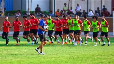 تدريبات استشفائية للاعبي الأهلي استعدادا لمواجة بيراميدز