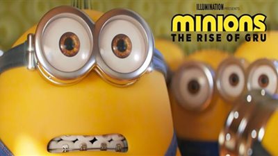 إيرادات فيلم Minions: The Rise of Gru ترتفع لـ 412 مليون دولار