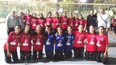 ناشئات الصيد يتفوقن على المعادى ببطولة الجمهورية للكرة الطائرة