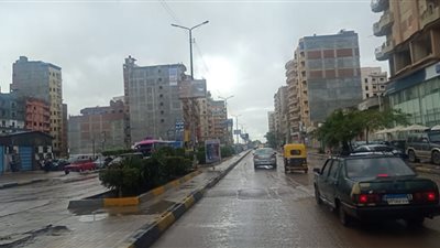 أمطار متوسطة على مدن وقرى البحيرة