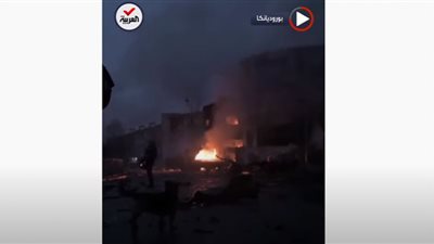 دمار هائل في منطقة بوروديانكا الأوكرانية بعد قصفها (فيديو)