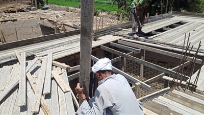 تنفيذ حملة لإزالة التعديات على الأراضي الزراعية وأملاك الدولة في أبومناع بدشنا