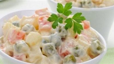 جمب المشويات.. طريقة عمل سلطة البطاطس